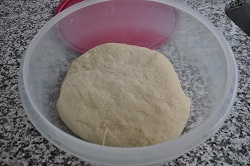 Universal dough for bread, pizza and the like