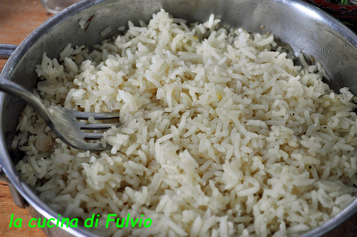 The rice pilaf baked, the basic version!