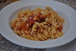 ¡Viva la pasta con tomate!