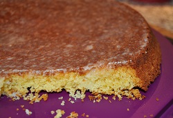 The low lemon cake, ideal for children's parties!